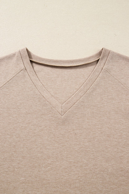 Penny Contrast Lace Patchwork Long Sleeve Top