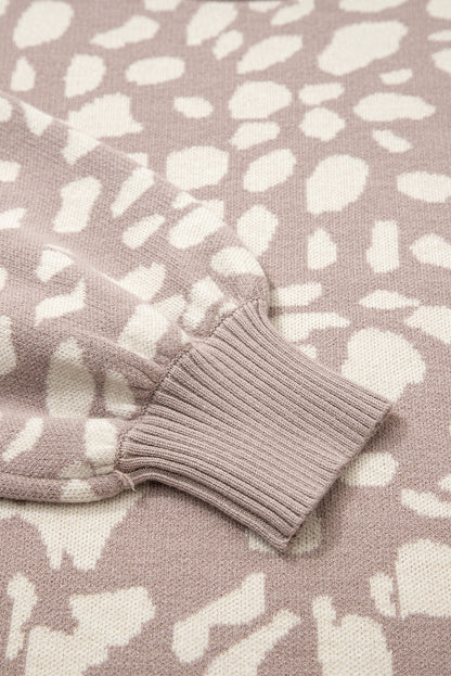 Avery Trim Drop Shoulder Sweater