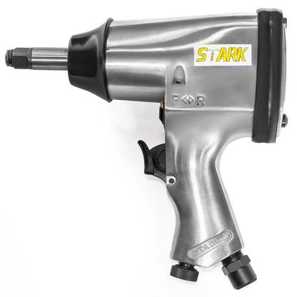 Stark USA 1/2"dr Air Impact Gun Extended Anvil w/3 Socket Set Wrench Stark USA