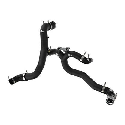 AFE 18-22 Kia Stinger V6-3.3L BladeRunner Alum Hot/Cold Charge Pipe Kit Black NP Motorsports