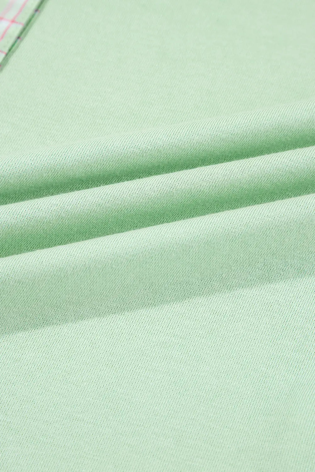 Emberly Patchwork Half Hooded Pullover