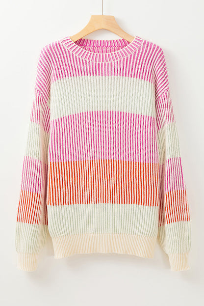 Ella Knit Bubble Sleeve Sweater
