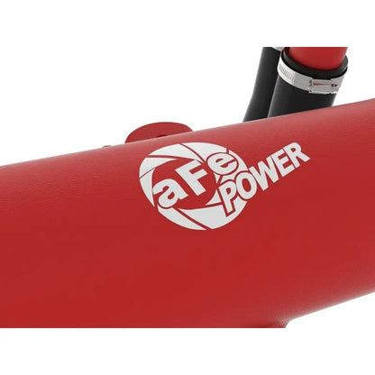 aFe 22-24 Ford Bronco Raptor BladeRunner Aluminum Hot and Cold Charge Pipe Kit Red NP Motorsports