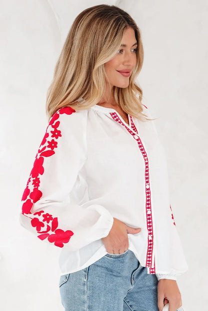 Karibella Sleeve Casual Shirt Long Sleeve Top