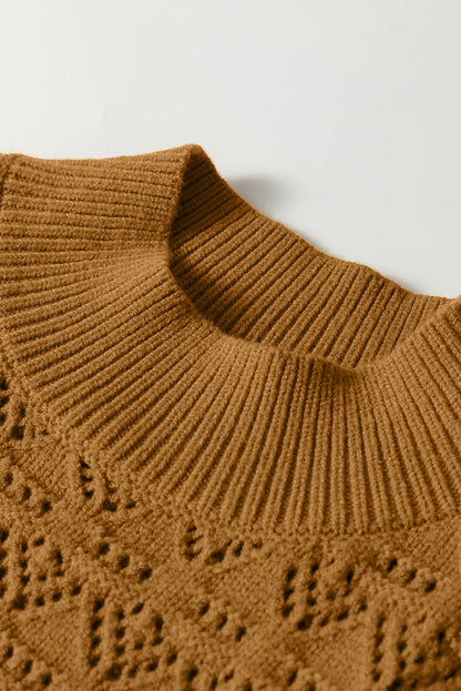 Aria Edge Balloon Sleeve Sweater