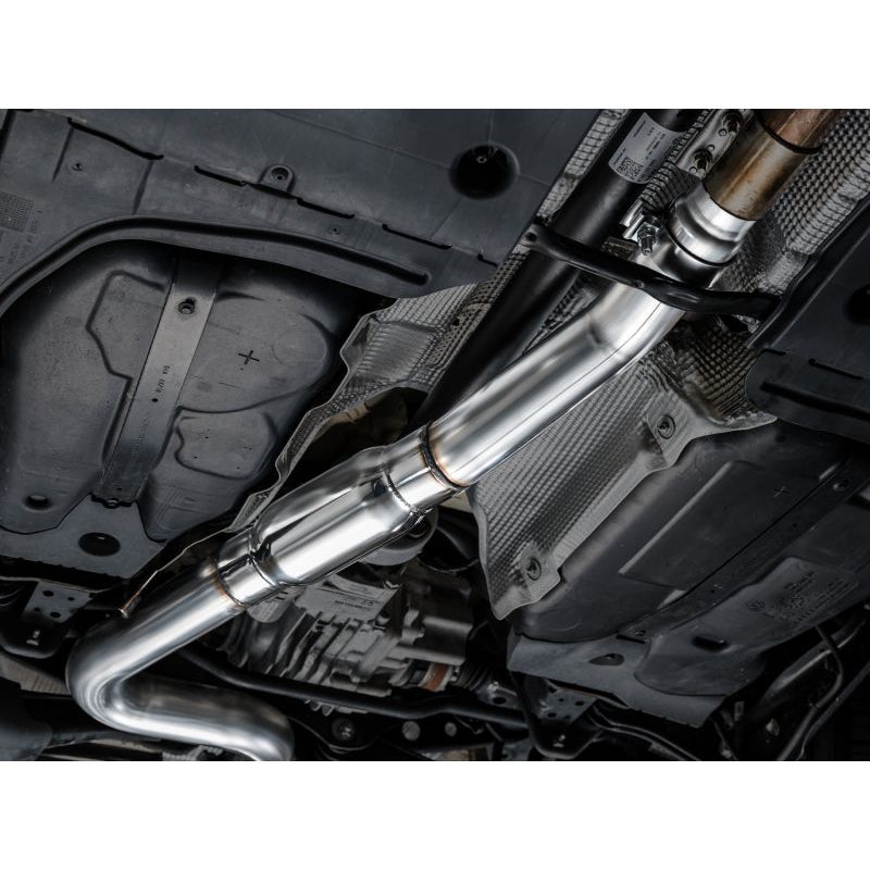 AWE 22-24 Audi 8Y S3 Touring Edition Exhaust - Chrome Silver Tips NP Motorsports
