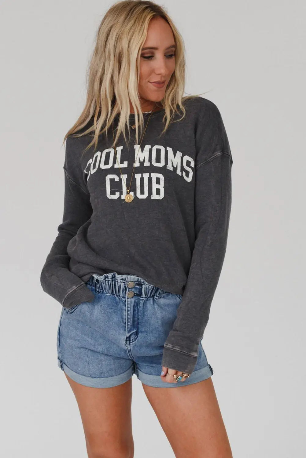 Islaira Club Drop Shoulder Sweatshirt