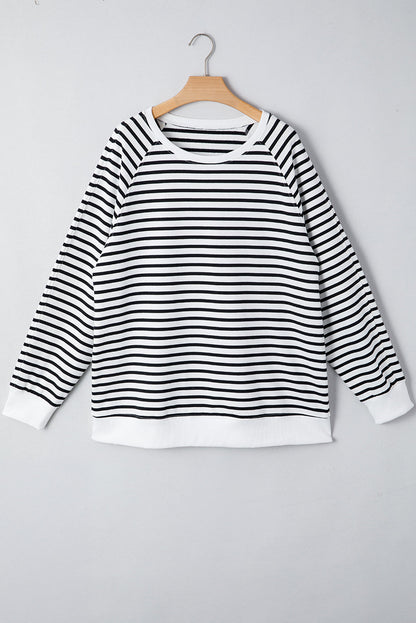 Amelia Side Slits Loose Sweatshirt