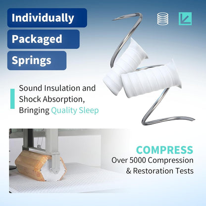 12 Inch Hybrid Mattress with Memory Foam Support