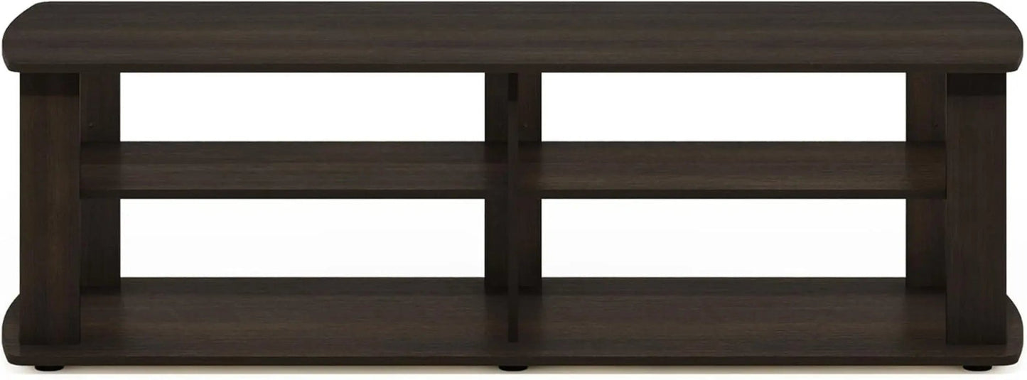 43.3 Inch Wide Dark Brown Entertainment Center TV Stand - Get it from Bo