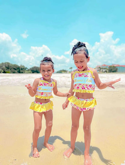 Mamas girl floral two piece Swimsuit - Get it from Bo