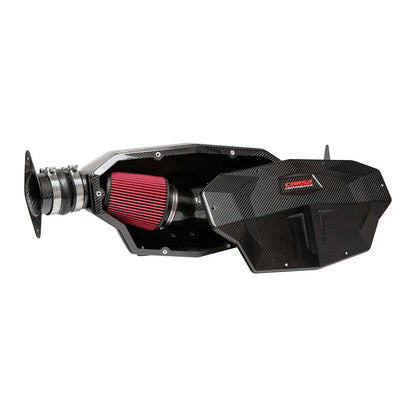 Black / Carbon Fiber Air Intake | 2020-24 Corvette C8 (44003D) - Get it from Bo
