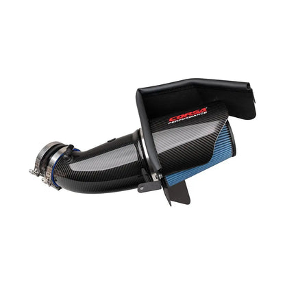 Black / Carbon Fiber Air Intake | 2017-2023 Challenger, Charger 6.2L (44004) NP Motorsports