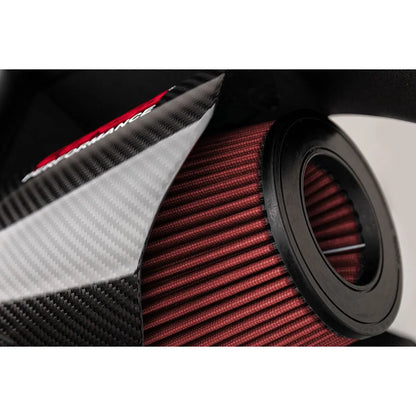 Black / Carbon Fiber Air Intake | 2017-2023 Challenger, Charger 6.2L (44004) NP Motorsports