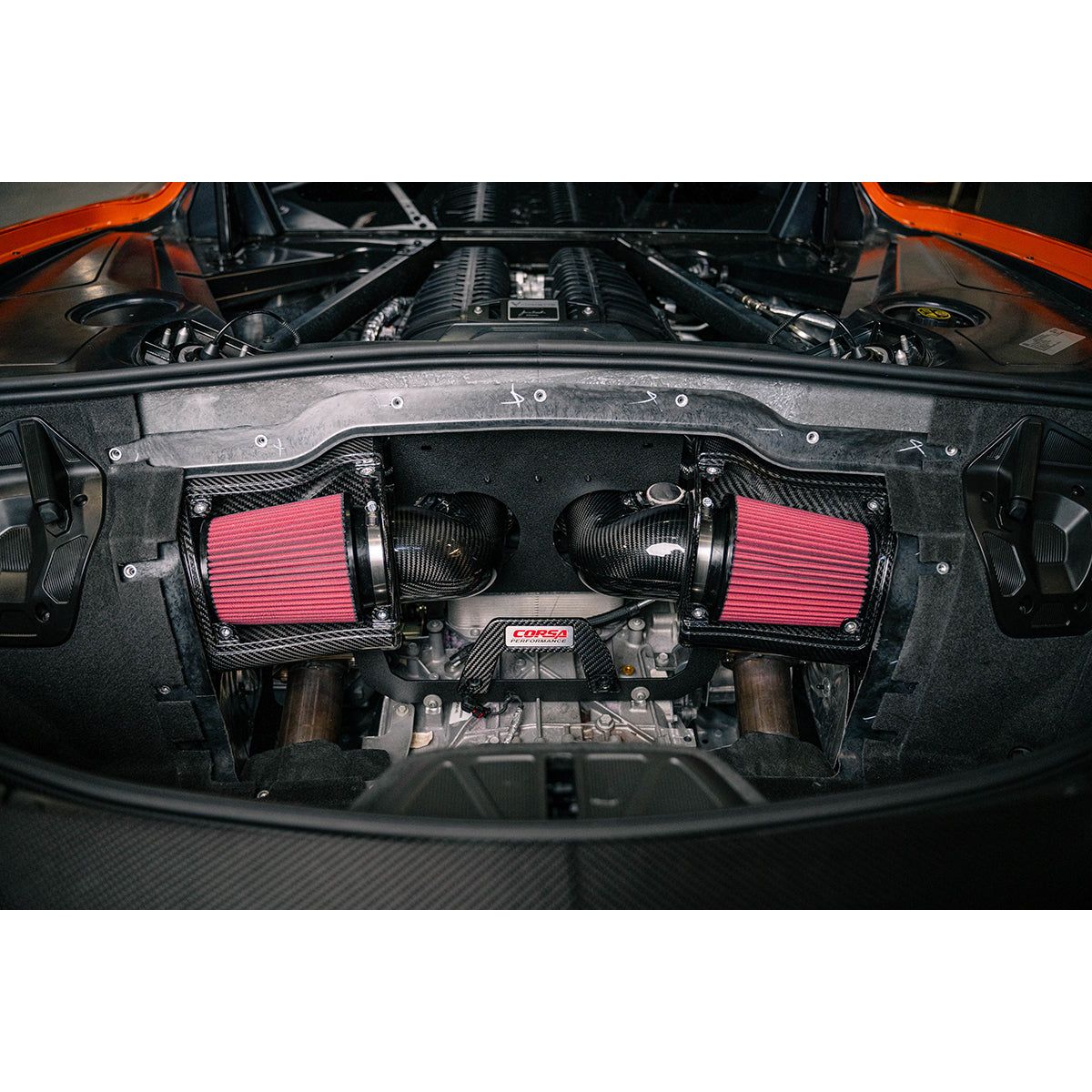 CORSA - 2023+ C8 Corvette Z06 / Carbon Fiber Air Intake NP Motorsports