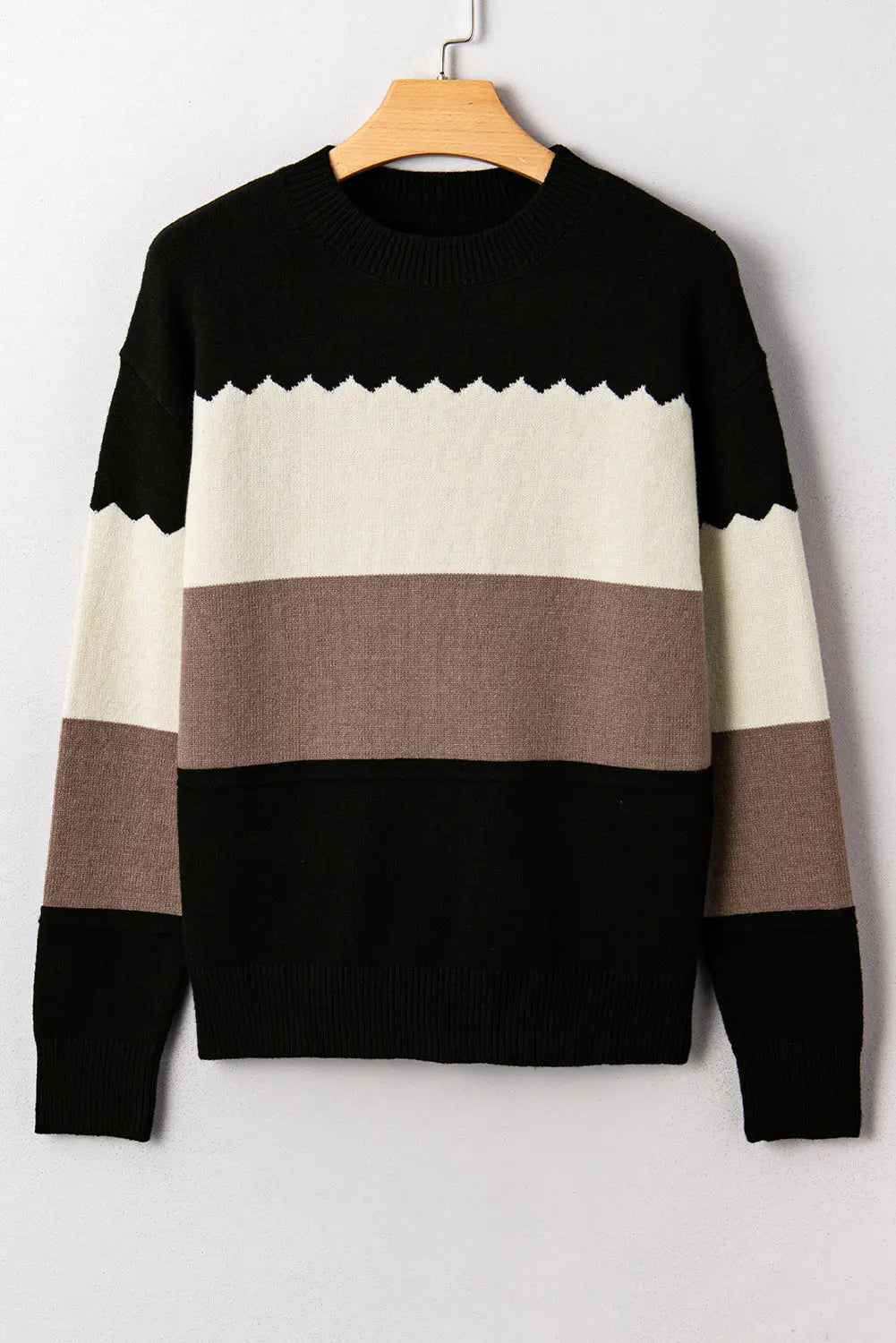 Harper Colorblock Drop Shoulder Sweater