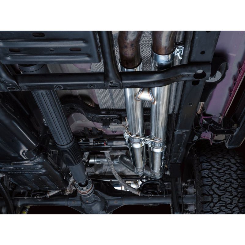 AWE 21+ Wrangler 392 Switchpath Cat-Back Exhaust- Quad BashGuards NP Motorsports