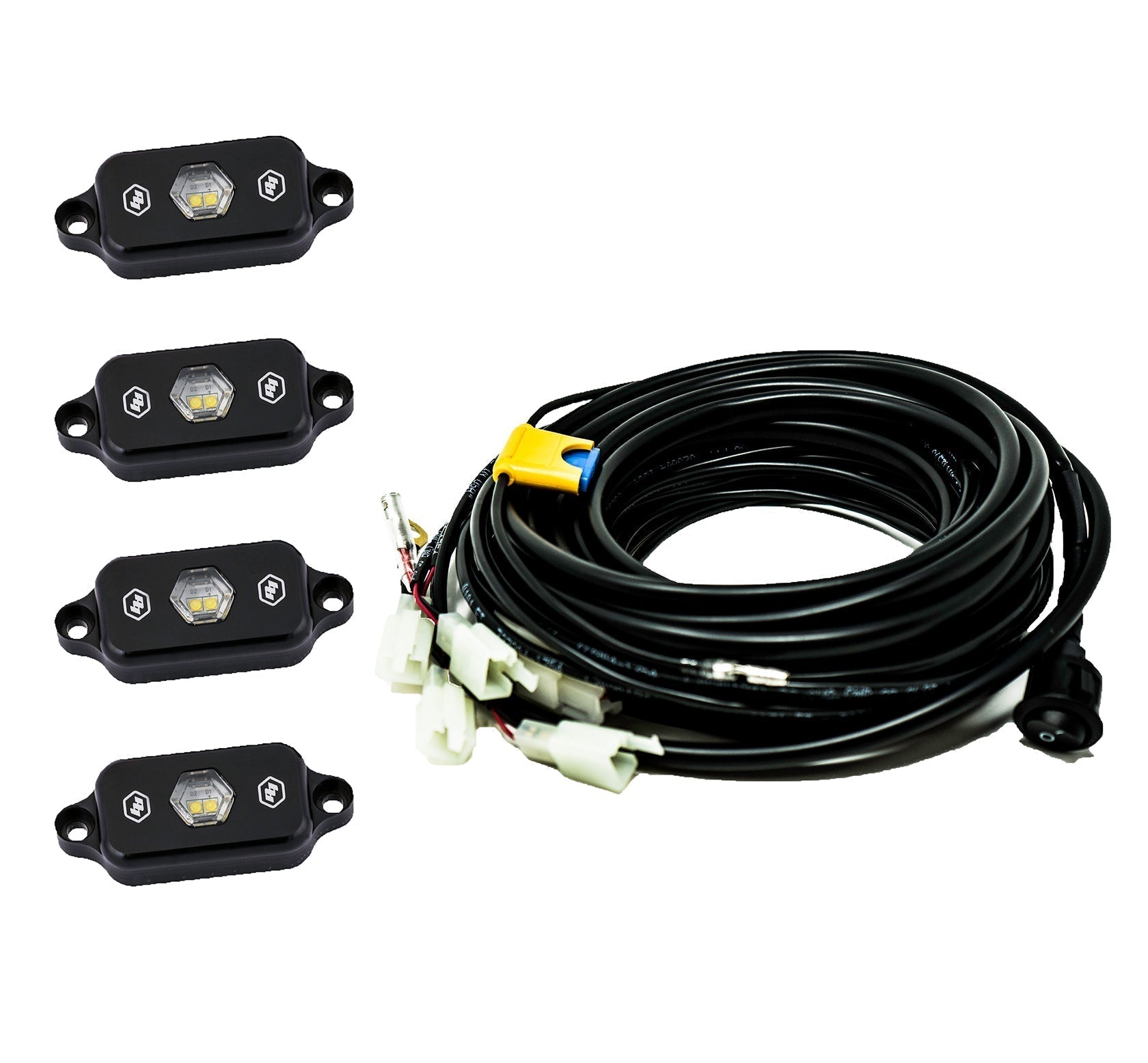 Baja Designs Universal LED Rock Light Kit – 4 Pods Dunes 2 Dezert SXS