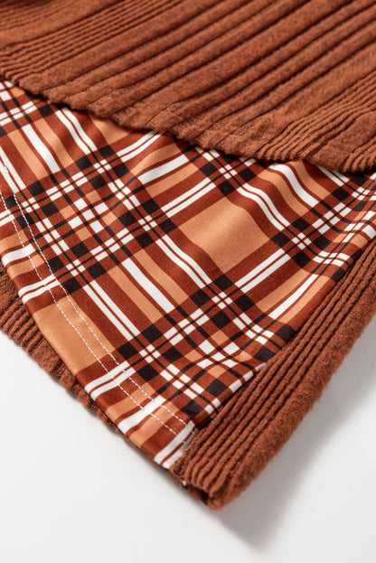 Mya Knit Drawstring Hooded Top