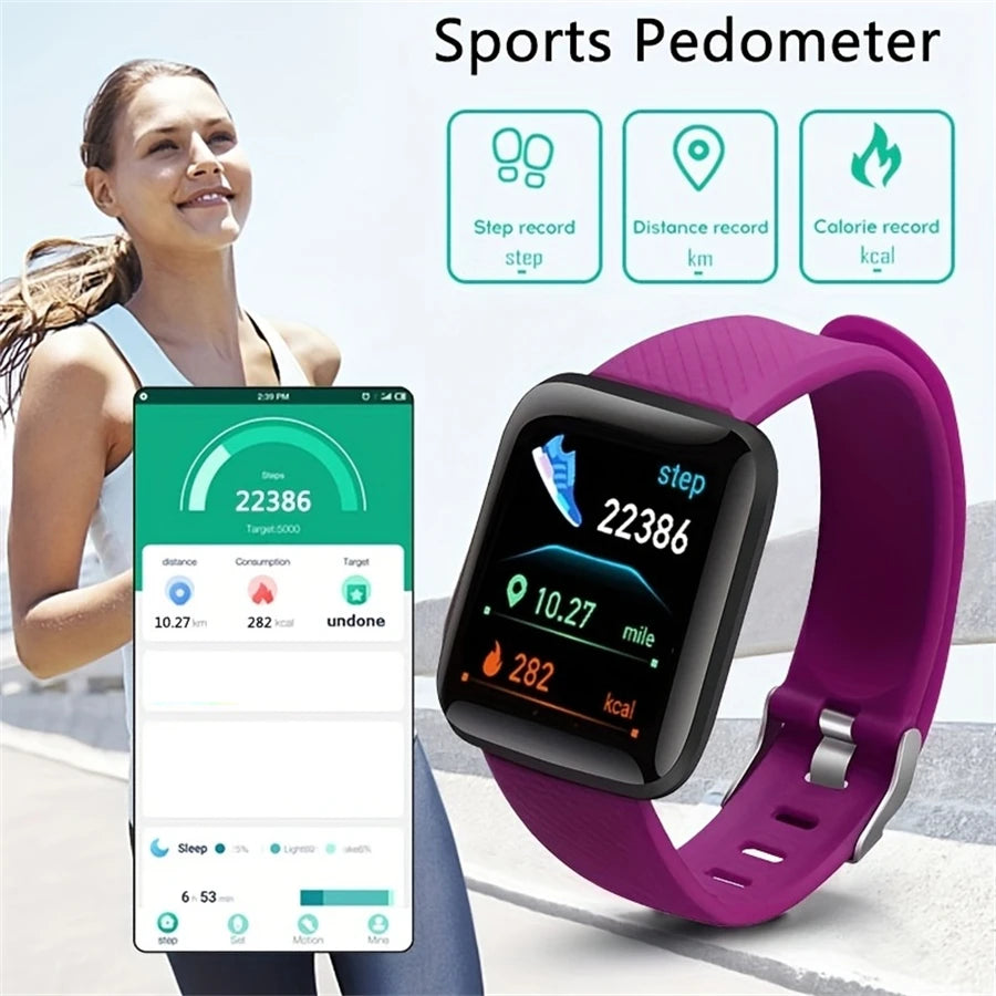Smart Watch 116 Plus Fitness Tracking Sport Modes Get it from Bo