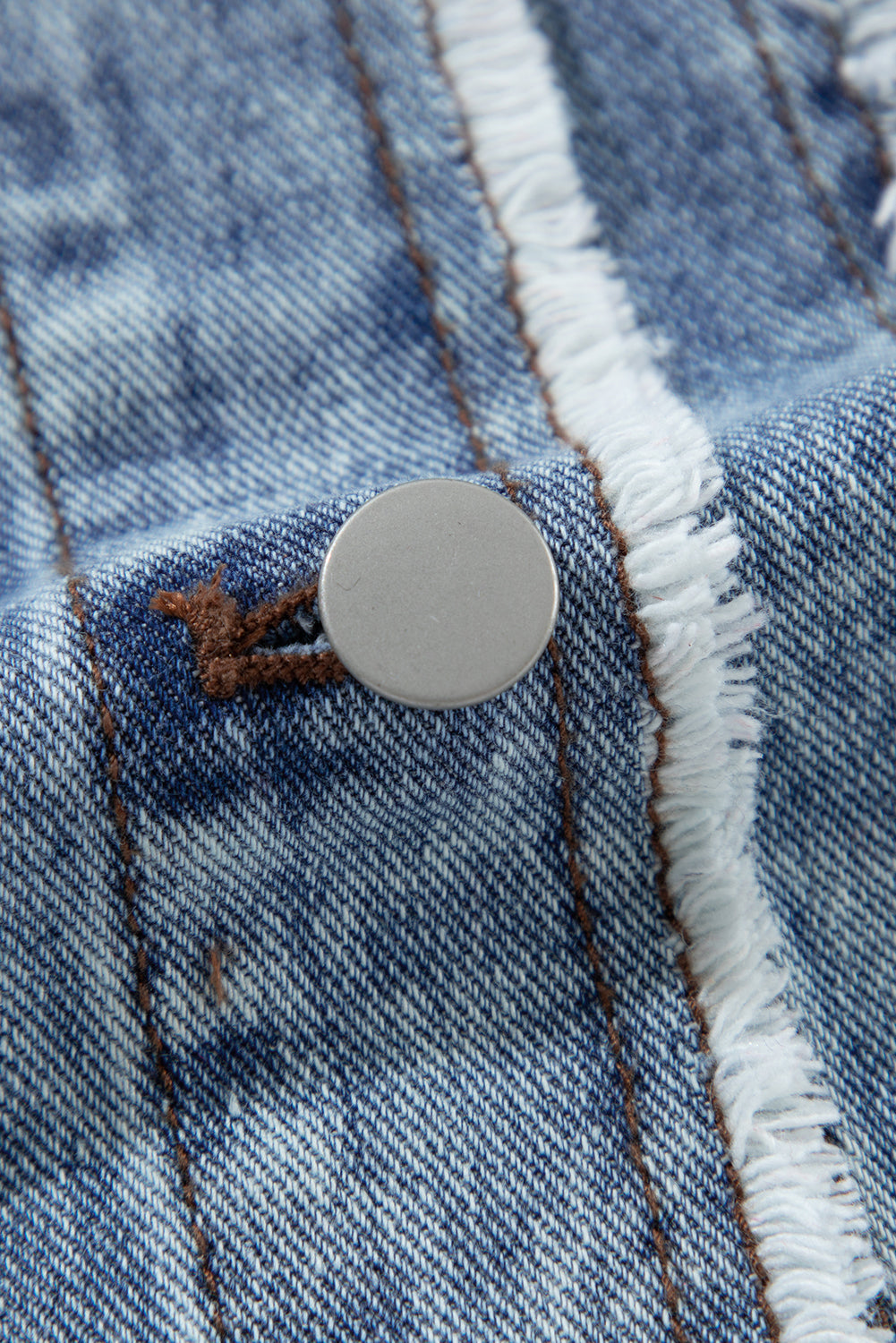 Olivia Hooded Raw Hem Jacket