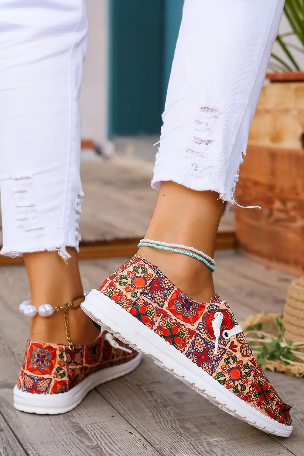 Aria Flat Slip On Shoes