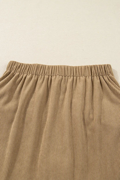 Xiomara Front Faux Mini Skirt