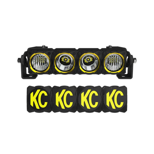KC HiLiTES FLEX ERA LED 10in. Light Bar - Master Kit Dunes 2 Dezert SXS