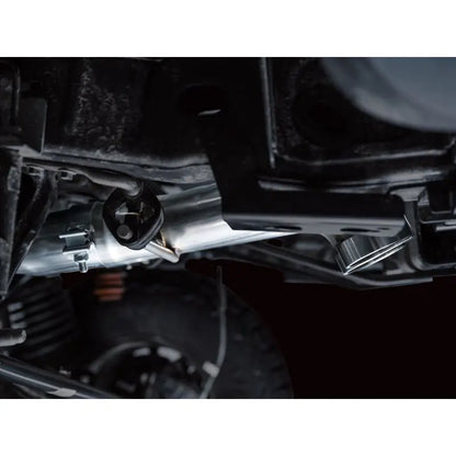 AWE Tuning 22-24 Ford Bronco Raptor 4WD Dual BashGuards Cat-Back SwitchPath Exhaust (No Tips) NP Motorsports