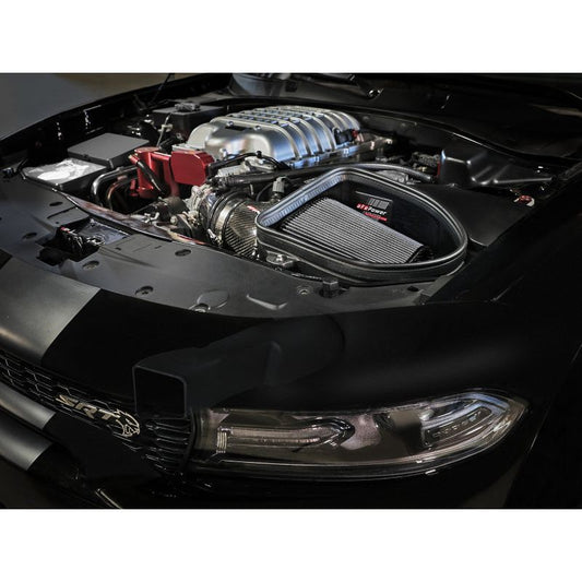 aFe Dodge Charger SRT Hellcat Redeye 21-23 V8-6.2L Track Series Stage-2 Carbon Fiber Intake System NP Motorsports