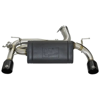 aFe MACHForce XP Exhausts Axle-Back 12-15 BMW 335i 3.0T (SS w/Black Tips) NP Motorsports