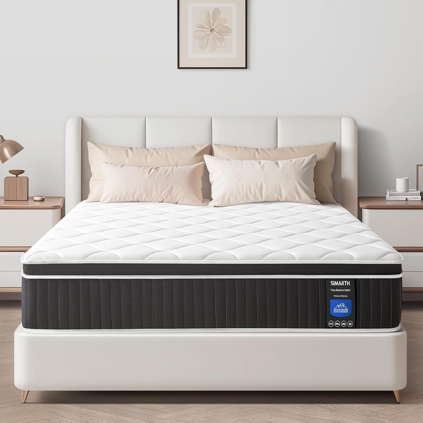 Medium Firm Queen Hybrid Mattress for Ultimate Comfort