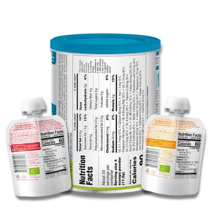 Strong Bones Bundle: Cow Milk, Mango Yogurt, Apple, Banana, Berries Yogurt Holle USA