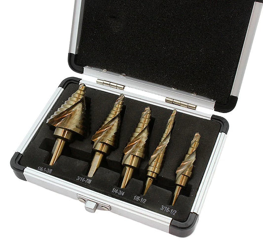 step drill bits