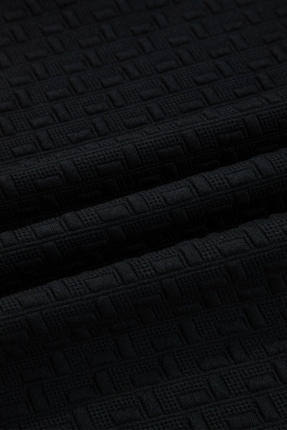 Keziah Patchwork Polo Collar Pullover