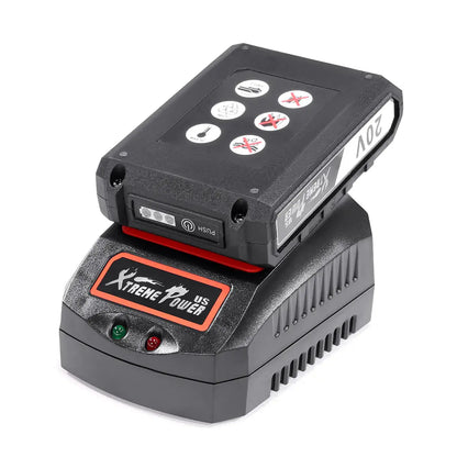 XtremepowerUS Cordless Drill w/Battery & Charger Electric 20V Max Power Drill XtremePowerUS