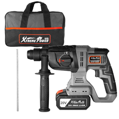 XtremepowerUS Rotary Hammer Drill w/Case Electric SDS-Plus Cordless 2.2J XtremePowerUS