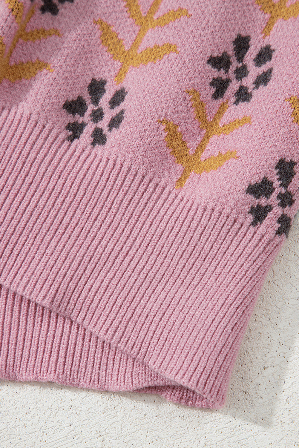 Dulce Ribbed Banded Cardigan Sweater