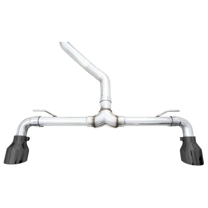 AWE 2022+ VW GTI MK8  Track Edition Exhaust - Diamond Black Tips NP Motorsports