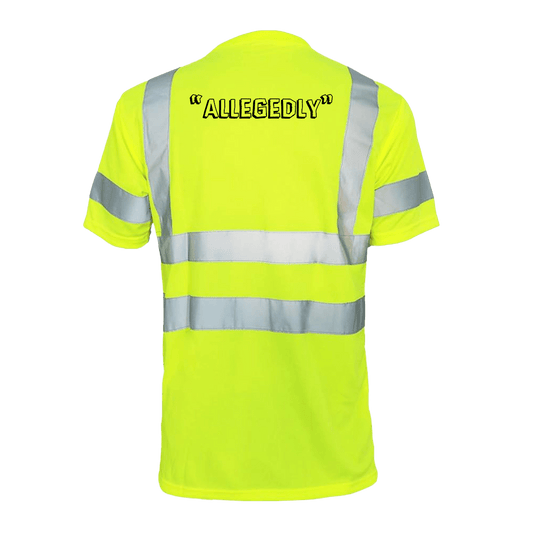 Allegedly - Reflective Safety T-Shirt Armed American Supply