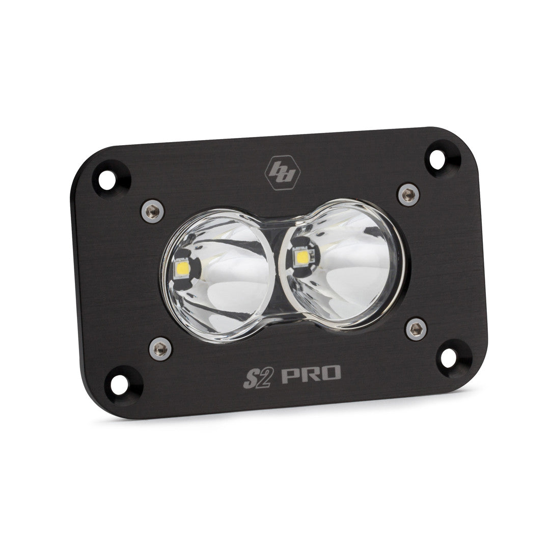 Baja Designs S2 Pro Flush Mount Auxiliary LED Light Pods | Universal Dunes 2 Dezert SXS