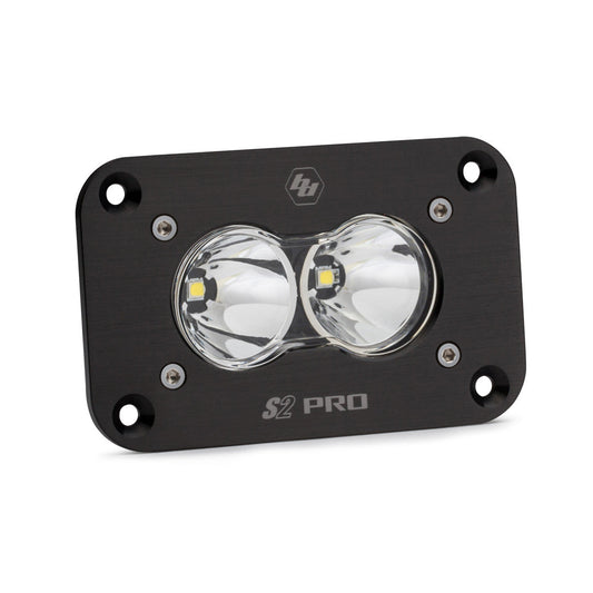 Baja Designs S2 Pro Flush Mount Auxiliary LED Light Pods | Universal Dunes 2 Dezert SXS