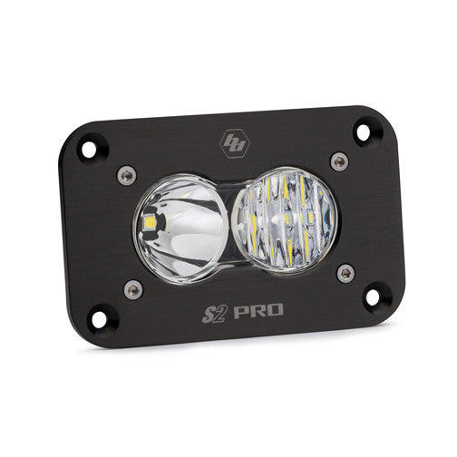 Baja Designs S2 Pro Flush Mount Auxiliary LED Light Pods | Universal Dunes 2 Dezert SXS