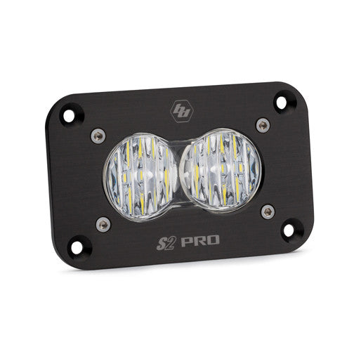 Baja Designs S2 Pro Flush Mount Auxiliary LED Light Pods | Universal Dunes 2 Dezert SXS