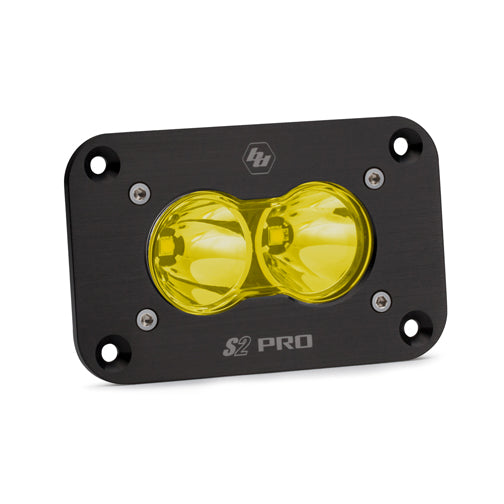 Baja Designs S2 Pro Flush Mount Auxiliary LED Light Pods | Universal Dunes 2 Dezert SXS