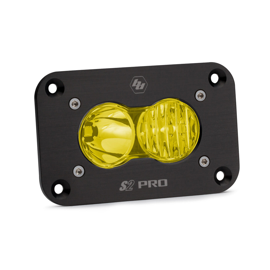 Baja Designs S2 Pro Flush Mount Auxiliary LED Light Pods | Universal Dunes 2 Dezert SXS