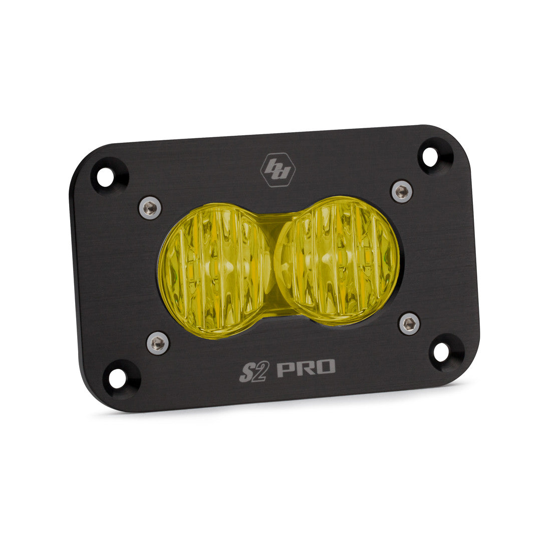 Baja Designs S2 Pro Flush Mount Auxiliary LED Light Pods | Universal Dunes 2 Dezert SXS