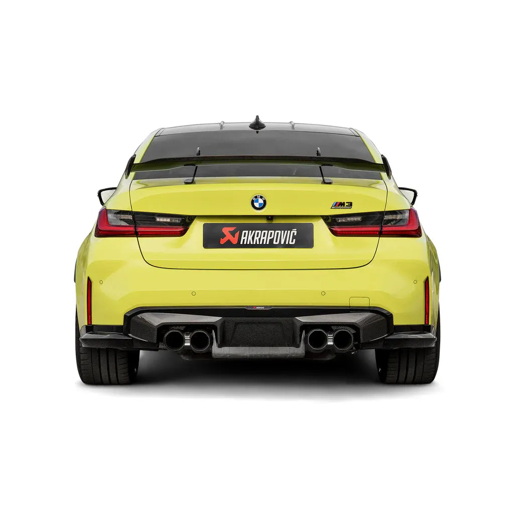 Akrapovic 2021+ BMW G87 M2, G80 M3 &amp; G82 M4 Rear Carbon Wing (requires additional fitting kit) - Get it from Bo