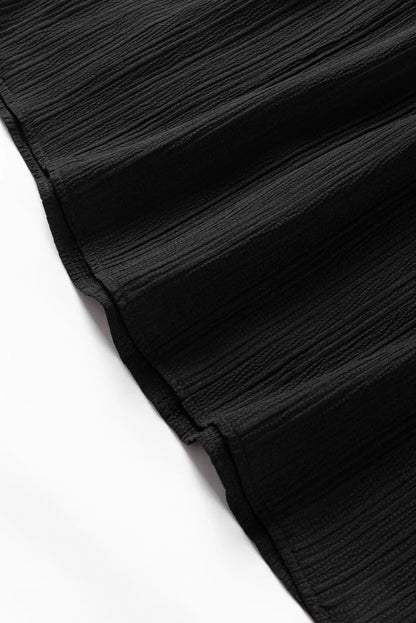 Lanabina Ripple Bubble Sleeve Blouse