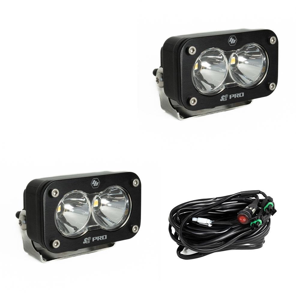 Baja Designs S2 Pro Pair | Universal Dunes 2 Dezert SXS